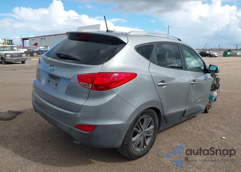 2015 Hyundai Tucson Se from USA, damaged, VIN KM8JU3AG7FU117321